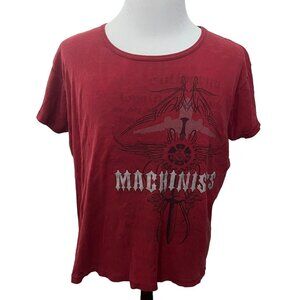 IAMAW Int'l Association of Machinists and Aerospace Workers Mens T-shirt Size 2X